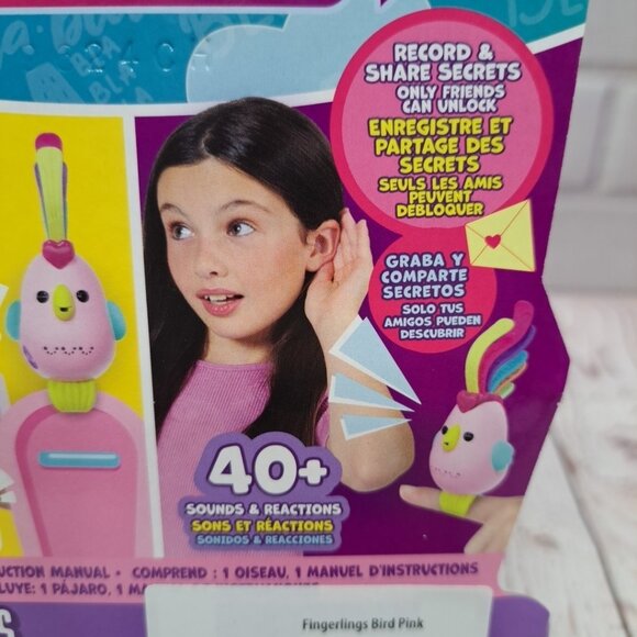 Fingerlings Sweet Tweets Interactive Bird: Debbie, Record & Play Secret Messages - Picture 7 of 11